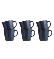 RAW - 6 pcs - Midnight Blue - mug w/handle (14952)