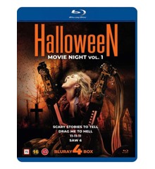 HALLOWEEN MOVIENIGHT VOL. 1 - 4 Blu Ray box