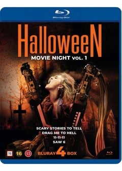 HALLOWEEN MOVIENIGHT VOL. 1 - 4 Blu Ray box