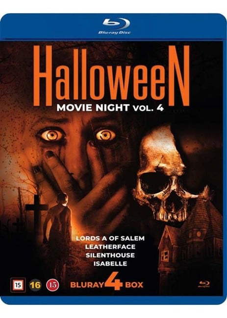 HALLOWEEN MOVIENIGHT VOL. 4 - 4 disc Blu Ray box