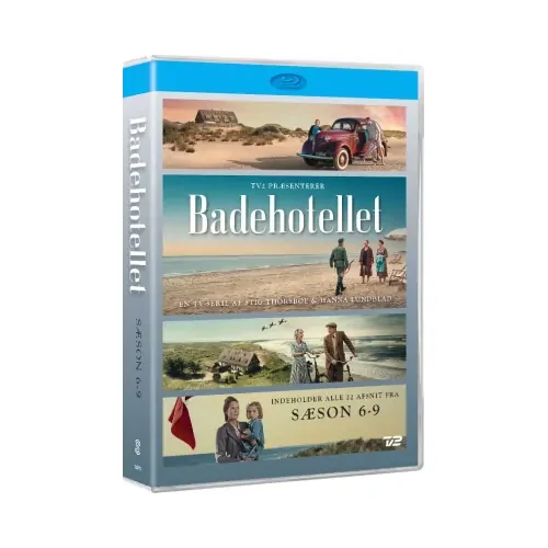 BADEHOTELLET SÆSON 6-9 - BLU RAY 8 DISCS 1939 - 1945