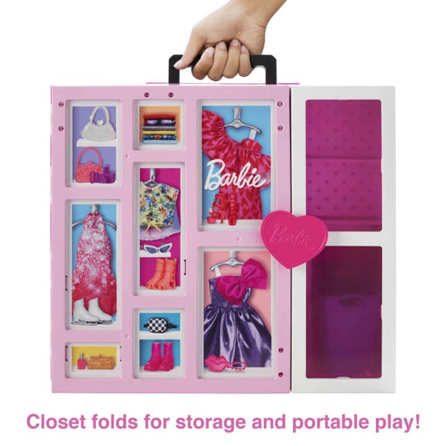 Barbie - Dream Closet Doll & Playset (HGX57)