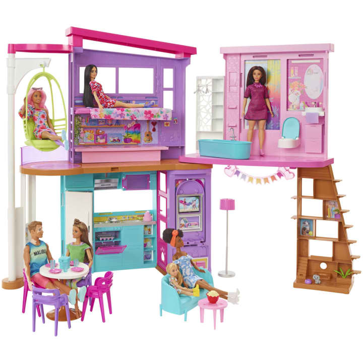 Barbie - Vacation House Playset (HCD50) - Leker