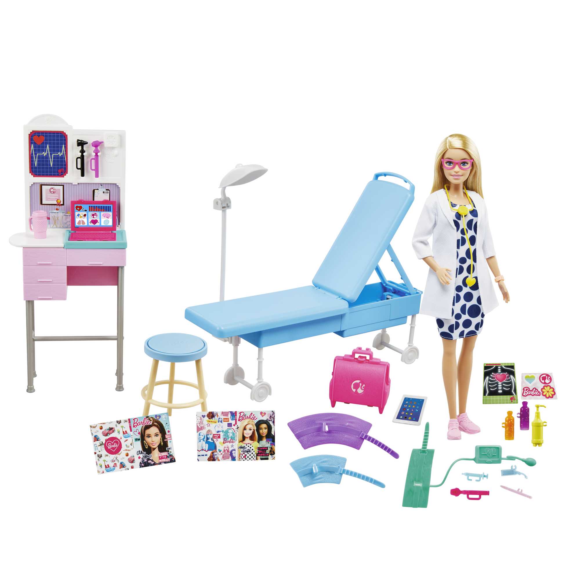 Barbie - Medical Doctor Doll and Playset (GWV01) - Leker