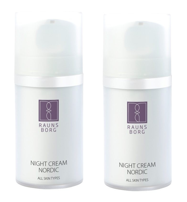 Raunsborg - 2 x Night Cream For All Skin Types 50 ml