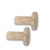 Mette Ditmer - POINT hook, long, 2-pack - Natural thumbnail-1