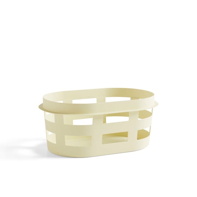 HAY - Laundry Basket Recycled Small - Soft yellow