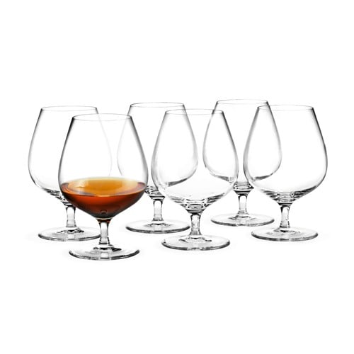 Holmegaard - Cabernet Cognacglas - 63 cl - Set om 6