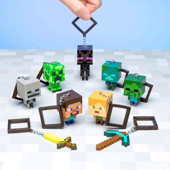 Minecraft Backpack Buddies ( Assorteret )