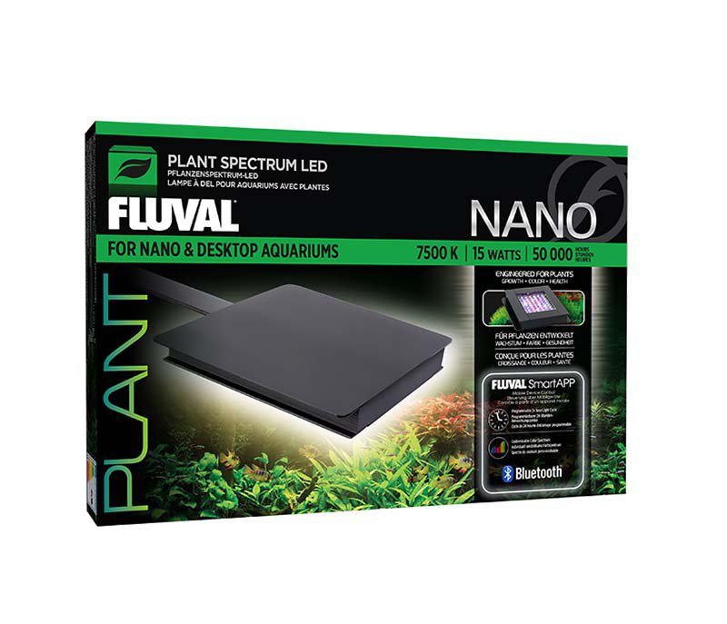 FLUVAL - Nano Plant Led 15W 12.7X12.7Cm - (120.8384) - Kjæledyr og utstyr