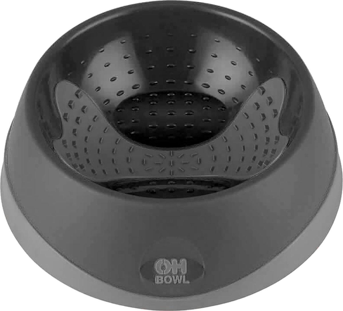 LICKI MAT - Dog Bowl Oral Hygiene Bowl S BlackØ16X5Cm - (645.5200) - Kjæledyr og utstyr