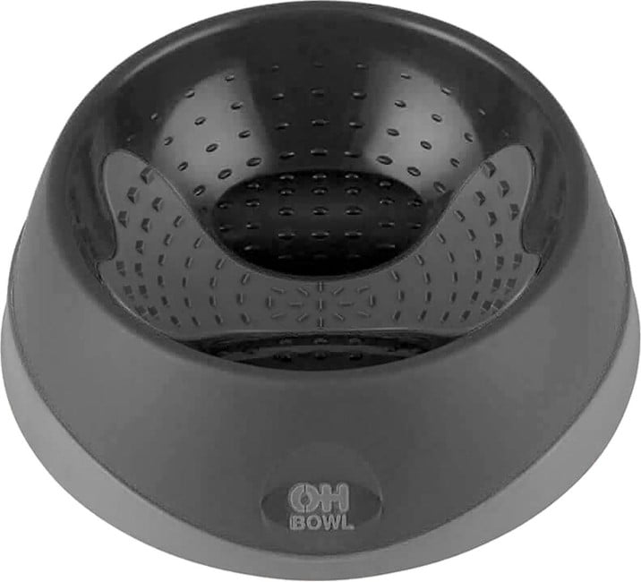 LICKI MAT - Dog Bowl Oral Hygiene Bowl S Black Ø16X5Cm - (645.5200)