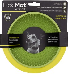 LICKIMAT - Dog Bowl Wobble Green 17X17X8Cm - (645.5320)