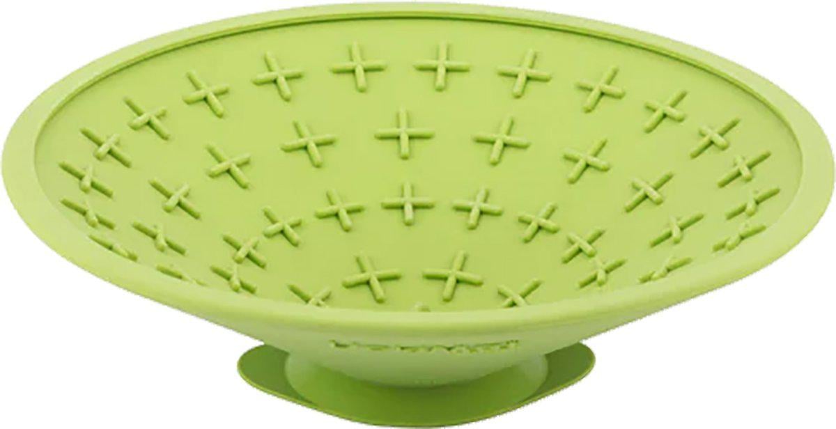 LICKIMAT - Dog Bowl Splash Green 19Cm - (645.5326) - Kjæledyr og utstyr