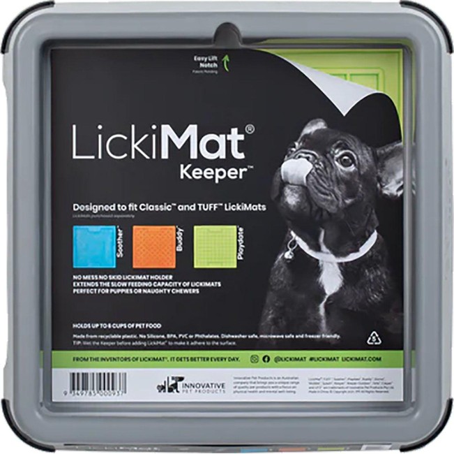 LICKI MAT - Keeper Grey(Classic & Tuff) - (645.5370)