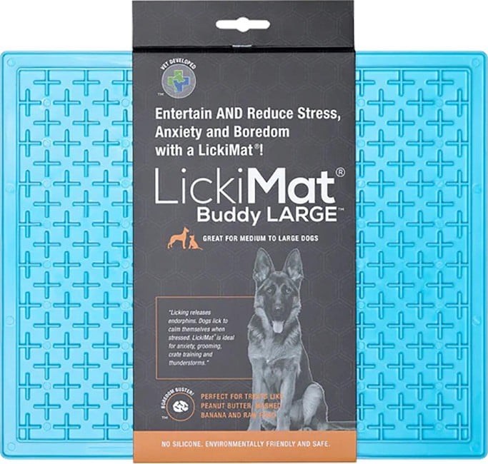 LICKI MAT - Dog Bowl Buddy Xl Light Blue 30,5X25,5Cm - (645.5384)