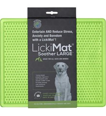 LICKI MAT - Dog Bowl Soother Xl Green 30,5X25,5Cm - (645.5392)