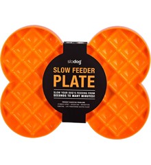 LICKIMAT - Dog Lick mat Slow Feeder Plate Orange 35X26X3Cm - (645.5400)