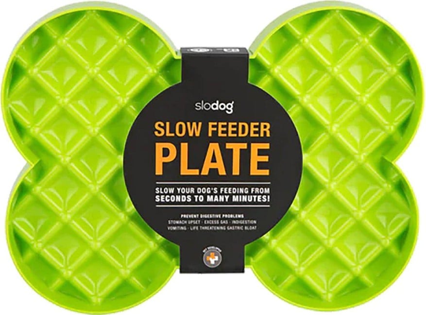 LICKIMAT - Dog Lick mat Slow Feeder Plate Green 35X26X3Cm - (645.5402)