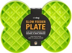 LICKIMAT - Dog Lick mat Slow Feeder Plate Green 35X26X3Cm - (645.5402)