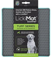 LICKIMAT - Dog  lick mat Soother Tuff Light Blue 20Cm - (645.5444)