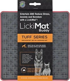 LICKIMAT - Dog lick mat Buddy Tuff Red 20Cm - (645.5456)