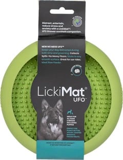 LICKIMAT - Dog Bowl Ufo Green - (645.5490)