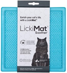 LICKI MAT - Cat Soother Light Blue 20X20Cm - (785.5340)