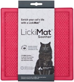 LICKIMAT - Cat Soother Pink 20X20Cm - (785.5342)