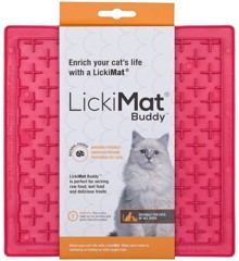 LICKI MAT - Cat Buddy Pink 20X20 - (785.5352)