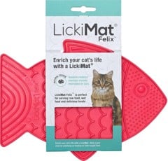 LICKIMAT - Cat Felix Pink 22X16Cm - (785.5390)