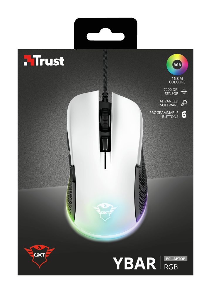 TRUST GXT 922W YBAR GAMING MOUSE