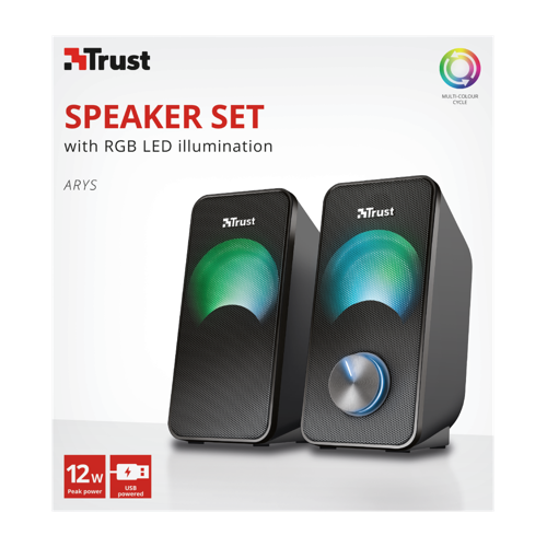 TRUST ARYS COMPACT 2.0 SPEAKER RGB