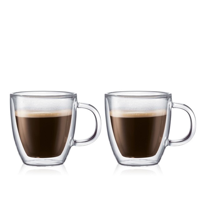 Bodum - BISTRO espresso mug, double wall, 15 cl 2 pcs