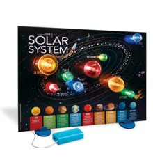 4M - KidzLabs / 3D solar system light-up poster - (4M-03461)