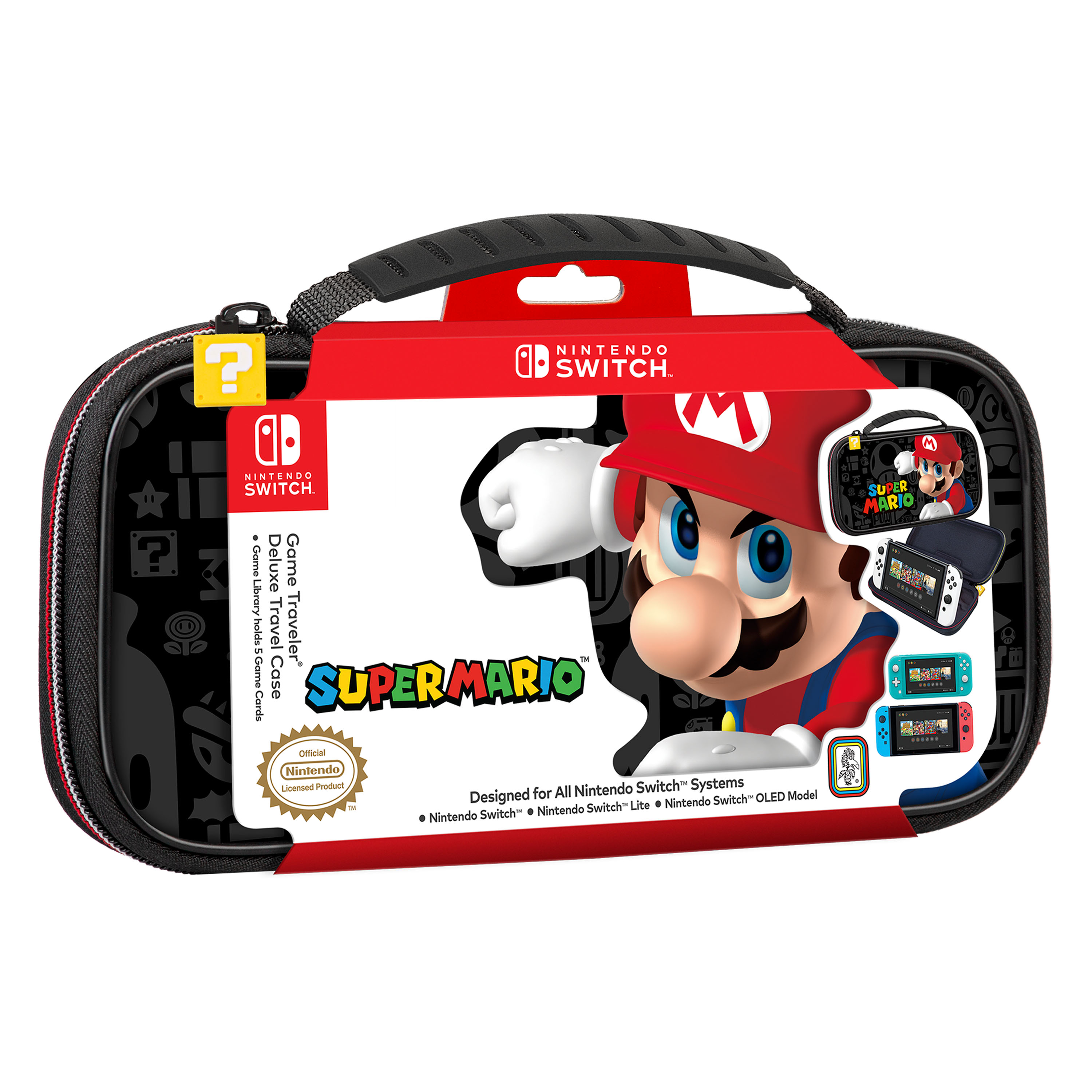 Nintendo Switch Deluxe Travel Case (Super Mario) - Videospill og konsoller