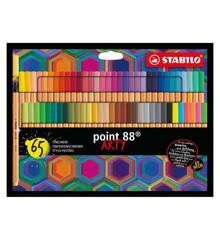 STABILO - Pen 88 fineliner ARTY, 65 stk