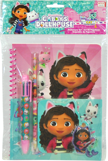 Kids Licensing - Gabby's Dollhouse - Writing Set (033706128)