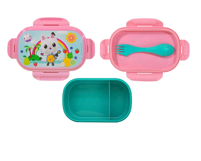 Stor - Lunchbox with cutlery - Gabby's Dollhouse  (033708705)