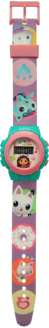 Kids Licensing - Digital Wrist Watch - Gabby's Dollhouse (033731101)