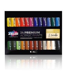 Zieler - Premium Acrylic Paint 24 pcs. (607290014)