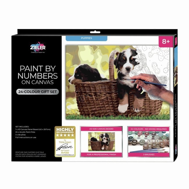 Zieler - Paint By Numbers - Dogs (609299437)