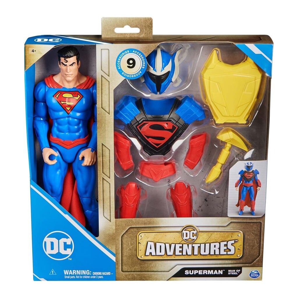 DC Figure - Superman 30 cm - Man of Steel (6067957) - Leker