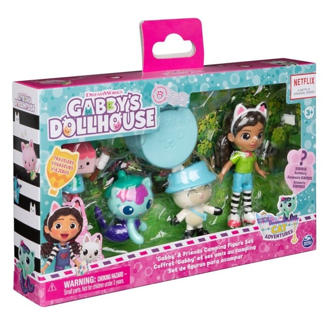 Gabby's Dollhouse - Friends Figure Pack - Camping (6067225)