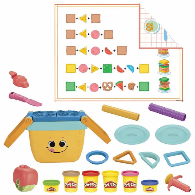 Play-Doh - Picnic Shapes Starter Set (F6916) - Leker