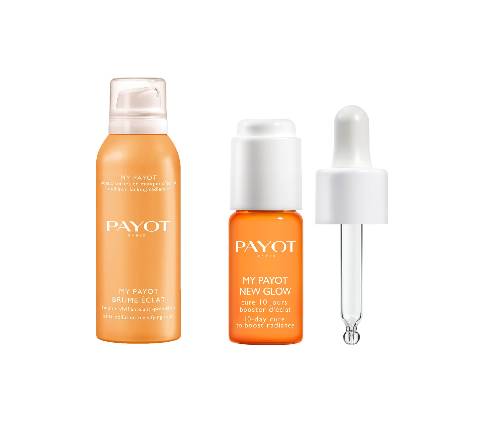 Payot - My Payot Face Mist 125 ml + Payot - My Payot New Glow 10 Days Cure 7 ml - Skjønnhet