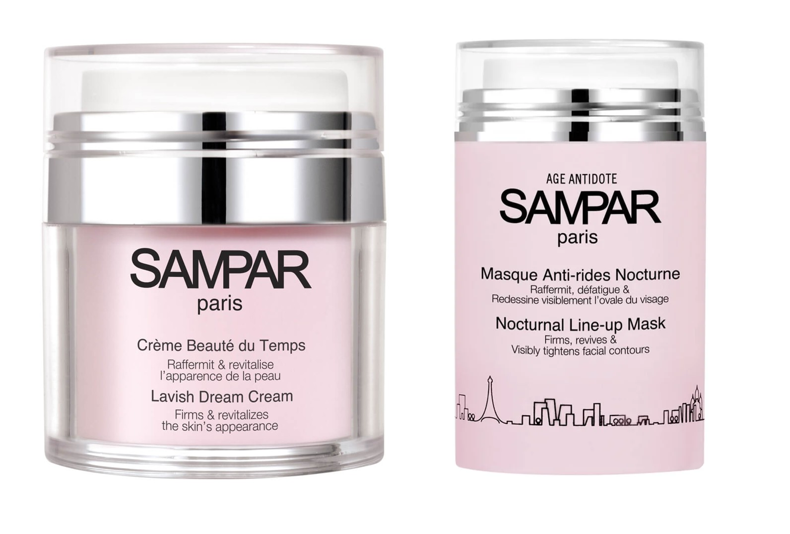 Sampar - Lavish Dream Cream 50 ml + Sampar - Nocturnal Line up Mask 50 ml - Skjønnhet