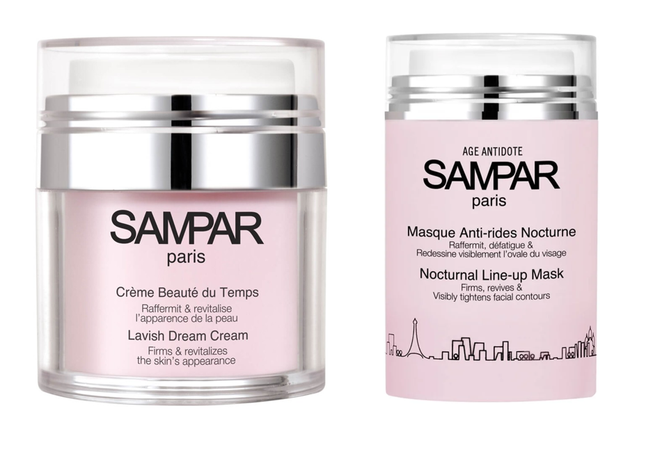 Sampar - Lavish Dream Dagcream 50 ml + Sampar - Nocturnal Line up Natmaske 50 ml