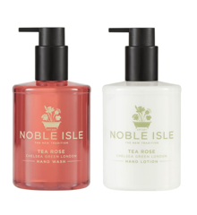 Noble Isle - Tea Rose Hand Wash 250 ml + Noble Isle - Tea Rose Hand Lotion 250 ml