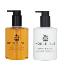 Noble Isle - Whisky & Water Hand Wash 250 ml + Noble Isle - Whisky & Water Hand Lotion 250 ml